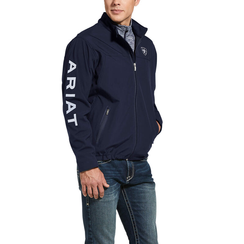 Ariat Jacke Herren - New Team Softshell Navy ( GNLWC-4593 )